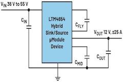 利用中间电压轨实现高效电压转换